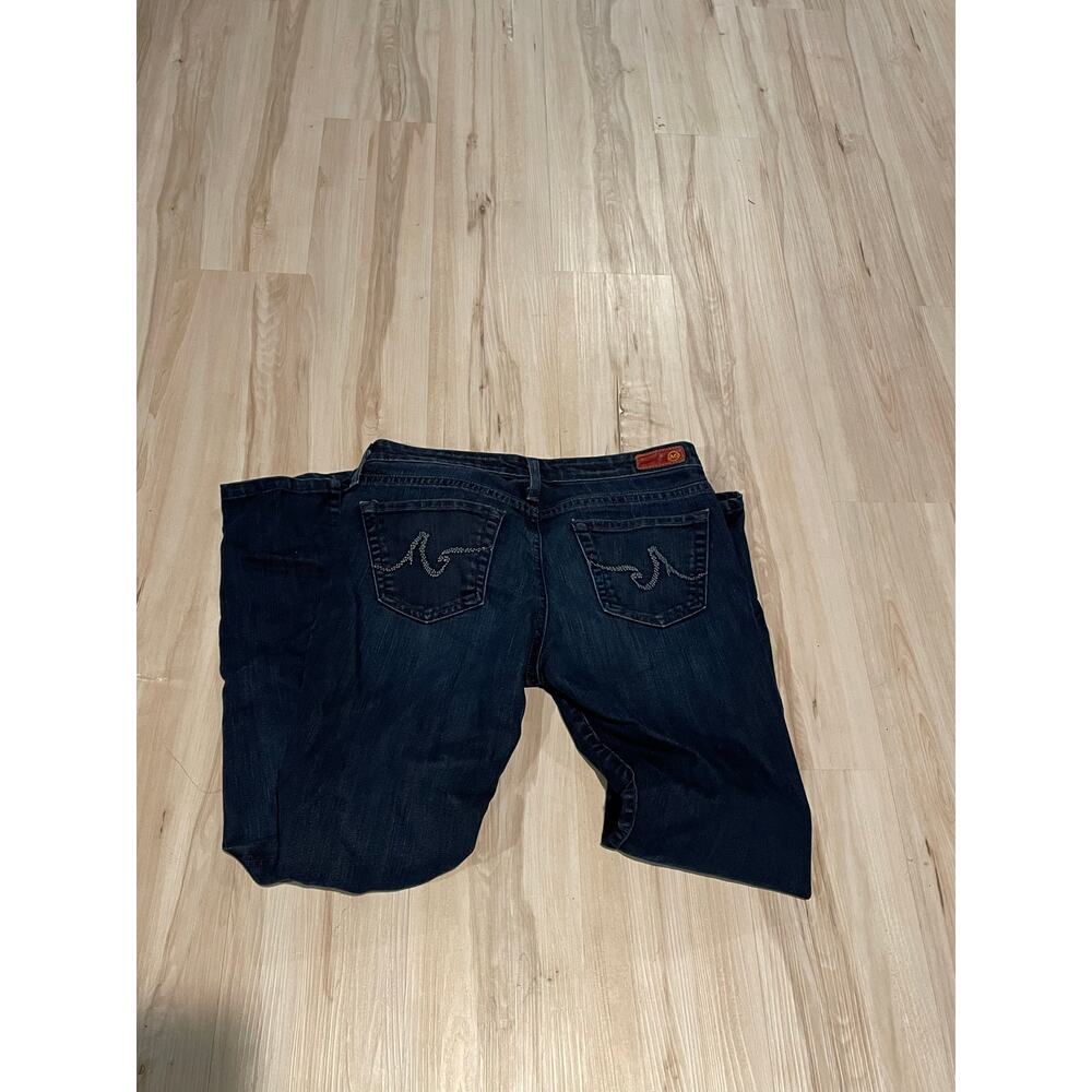AG Adriano Goldschmied The Stilt Cigarette Leg Jeans Dark Wash Blue Size 29R - Picture 5 of 5
